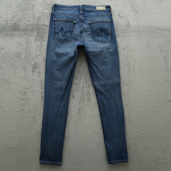 Adriano Goldschmied AG Women's 26R Low-Rise Legging Ankle 28" Inseam Distressed - Picture 9 of 15